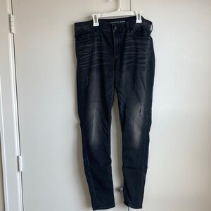 Express Black Denim Jeans
